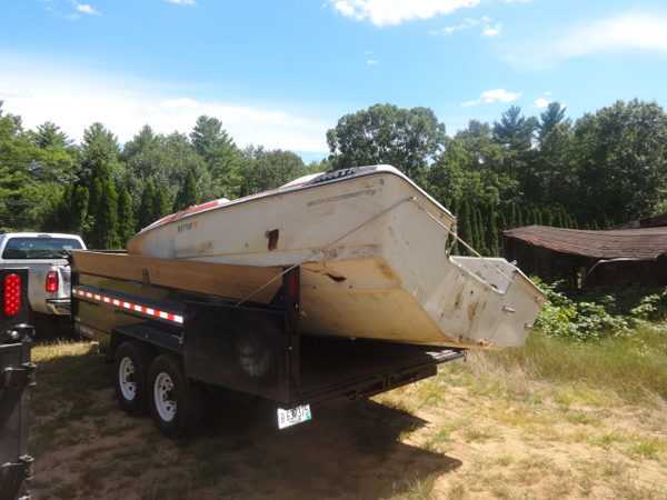 Heavy Hauling of Boat 1
