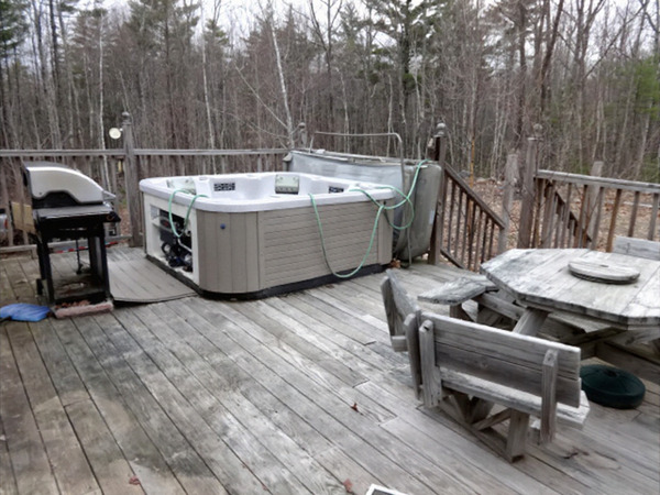 Hot Tub on the Deck